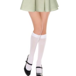 Woman in fashion skirt